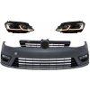 KITT Front Bumper and LED Headlights Bi-Xenon Look with Sequential Dynamic Turning Lights suitable for VW Golf VII 7 (2013-2017) R-Line Look