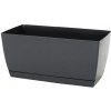 PlasticFuture Truhlík KUBA s miskou grafit, 29 cm