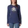 Columbia Dámske tričko Hidden Haven™ LS Tee modré Nocturnal Unbe
