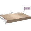 Karndean International Ecoline Step - Schod s nosom / 2A 9520 Dub krémový