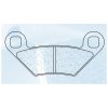 Predné brzdové doštičky / obloženie CL-Brakes ATV POLARIS Sportsman XP 850 2009-2010 směs ATV1