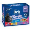 Brit Premium Cat Pouches masovo a RYBIE MIX 1200 g