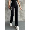 80272 Dewbery High Waist Slim Fit Wide Leg Pants-BLACK čierna M dewberry 2465430632746