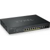 ZyXEL XS1930-12HP, 8-port Multi-Gigabit Smart Managed PoE Switch 375Watt 802.3BT, 2 x 10GbE + 2 x SFP+ Uplink