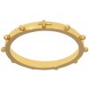 iBrill Dámsky prsteň ruženec zo žltého zlata 31877 60mm