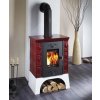 Haas+Sohn Empoli bordó 8,4kw teplovzdušné krbové kachle