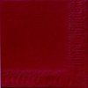 DUNI Servítka 1vrstvové 33 × 33 cm bordeaux (500 ks)