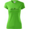 EKG baseball loptička - Dámske Fantasy športové (dresovina) - M ( Apple Green )