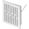 Ventilačná mriežka kovová biela 14x14
