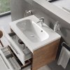 Ravak Umyvadlo Chrome 800 white s otvormi