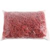 Gumičky Office Products 50mm 1kg červené