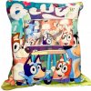 PLYŠOVÁ HRAČKA BLUEY PODUŠKA S MINIATÚRNOU VÝPLŇOU BLUEY A BINGO