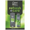 Dove Men Extra Fresh antiperspirant 150 ml + sprchový gél 250 ml