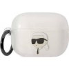 Pouzdro Karl Lagerfeld KLAP2HNIKTCT Apple AirPods Pro 2 průhledné pouzdro Ikonik Karl Lagerfeld