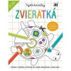 JIRI MODELS 2787-2 Zvieratká, vystrihovačky A4, dva listy samolepiek