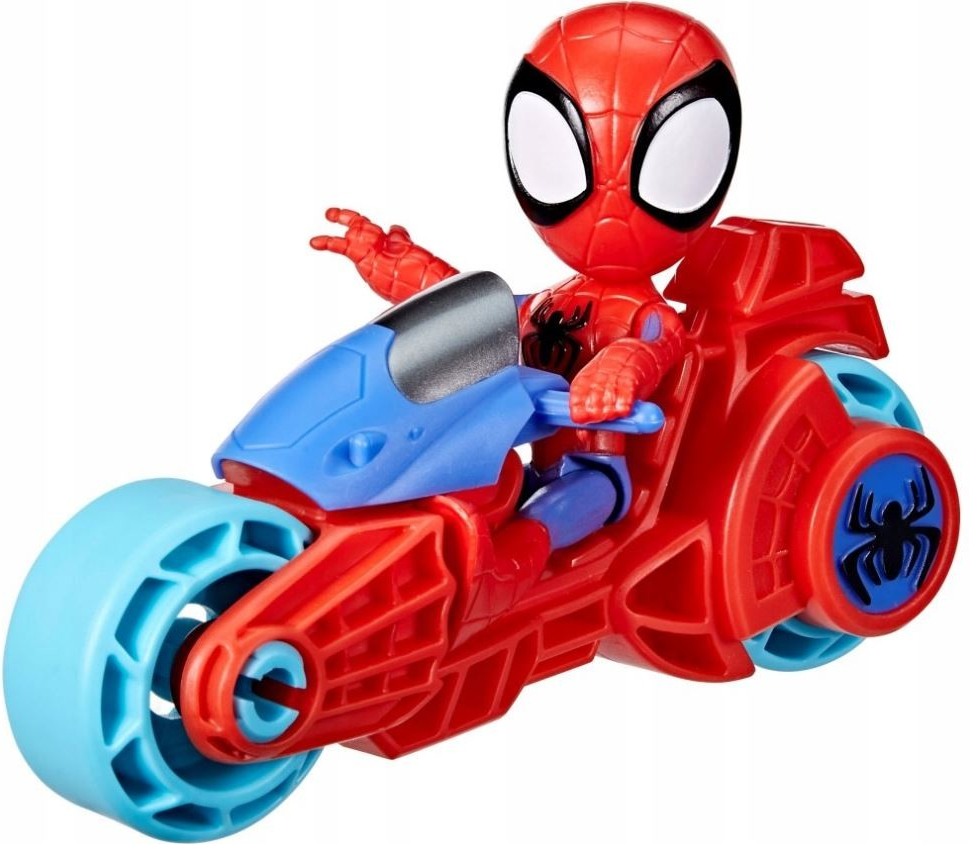 Hasbro Marvel Spidey a jeho priatelia Spidey s motorkou