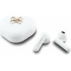 Guess 4G Metal Logo TWS Bezdrôtové Slúchadlá White