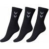 Hummel ponožky Basic 3-pack čierna