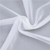Látka na záclony VOÁL hladký biely 300 cm voál na dekorácie záclonky