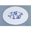 Misa Bohemia oválna na špagety 28 x 20 cm, výška 4,8 cm, 760 g Cobalt design prof. arch. Jiří Pelc Český Porcelán Dubí
