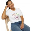 Farebné tričko Drippy Smiley Unisex farby: Nebeská modrá, Veľkosť: S, Pohlavie: Unisex