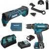 Makita CLX206X2 Aku sada DF331DZ+TM30DZ+2x aku 1,5Ah + taška 10,8V CXT