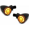 LED smerové svetlá Cafe Racer Custom Bobber čierne
