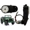 Lean Cars Motor + prevodovka pre elektrické autíčka 12V 5000 RPM do auta JH101 S2188 S2388