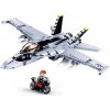 Sluban Model Bricks M38-B0928 Stíhačka F/A-18 Super Bumblebee