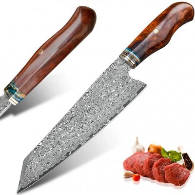 OEM Damaškový kuchynský nôž MASTERPIECE Tenchi-Hnedá KP26688