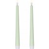 STAR TRADING LED sviečka Flamme Candy Green – sada 2 ks