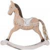 HOJDACÍ KONÍK NAT/STR/HNE DREVO 25,5*24,5*4,2CM
