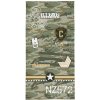 Detexpol osuška Army 70x140 cm 100% bavlna froté 320g/m2