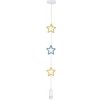 Candellux Detský luster na lanku STARS 1xE27/20W/230V žltá/modrá/biela CA1137 + záruka 3 roky zadarmo + záruka 3 roky zadarmo