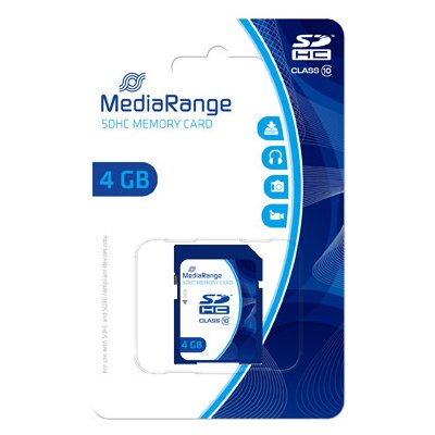 MediaRange SDHC Class 10 4GB MR961