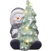 Retlux RXL 473 Snehuľiak so stromčekom 14cm 6LED WW + záruka 3 roky zadarmo