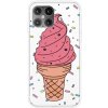 AppleKing mäkký transparentný kryt pre iPhone 12 mini - zmrzlina - možnosť vrátiť tovar ZADARMO do 30tich dní