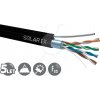 Inštalačný kábel Solarix CAT5E FTP PE Fca samonosný 305m/cievka SXKD-5E-FTP-PE-SAM