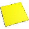 Žltá PVC vinylová záťažová dlažba XL 2230 (hadia koža), Fortelock - dĺžka 65,3 cm, šírka 65,3 cm a výška 0,4 cm