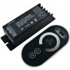 ACA Lighting LED stmievač 12V DC-300W/24V DC-600W/25A/IP20, dotykový RF diaľkový ovládač