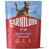 CARNILOVE ACTIVE Cat Dry Made with Salmon & Turkey for Sterilised Adult All Breeds 400 g