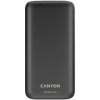 Canyon PB-301, Powerbank, Li-Pol, 30.000 mAh, Vstup 1x USB-C a 1x Micro-USB, výstup: 1x USB-C a 2x USB-A, čierna