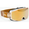 Lyžiarske okuliare Alpina Taos Q-Lite white/ earth matt/ gold