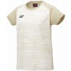Dámske tričká Yonex Crew Neck Club - Béžový (M)