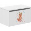 Detský úložný box s milou líškou 40x40x69 cm