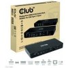 Club 3D Club3D Dokovací stanice USB-C 10v1, 1xDP, 1xHDMI, 3xUSB-C, 3xUSB, 1xRJ45, 1x3.5mm, černá 795255