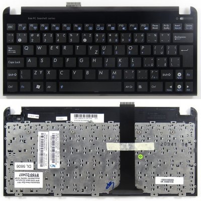 Klávesnica Asus Asus Eee PC 1011PX 1015P 1015BX R011PX R051BX black CZ kryt