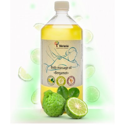 Verana masážny olej Bergamot 1000 ml