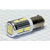 AUTOLAMP LED 12V (H6W) Bax9s círa 10xSMD