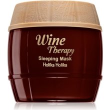 Holika Wine Therapy nočná maska proti vráskam Red Wine 120 ml